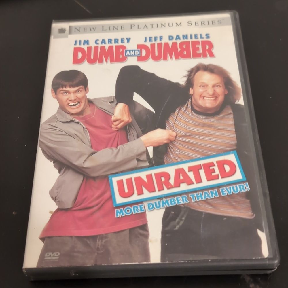 Used DVD‎ Dumb and Dumber Jim Carrey Jeff Daniels